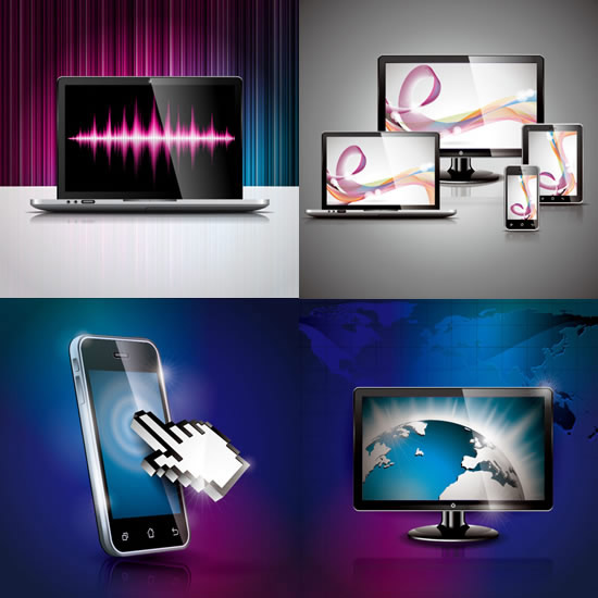 電子科技產品_矢量科技 - 素材中國_素材CNN